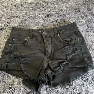 Black American Eagle shorts